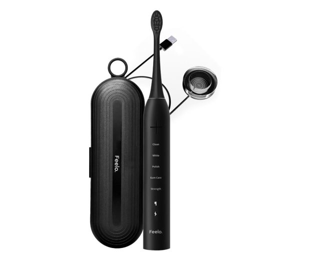 Feelo PRO Black z etui + dodatkowe końcówki Standard 2 szt. - 1236308 - zdjęcie 2